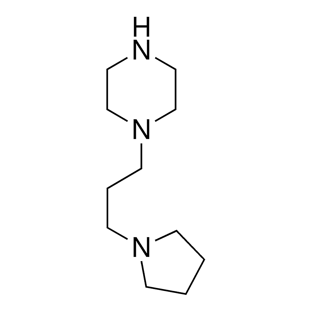 Merck 1-(3-pyrrolidinopropyl)piperazine