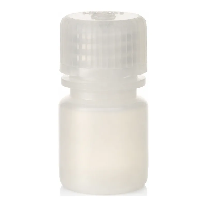 Thermo Fisher Scientific Nalgene HDPE Diagnostic Bottles with Closure: Nonsterile, Tray Pack, 8mL
