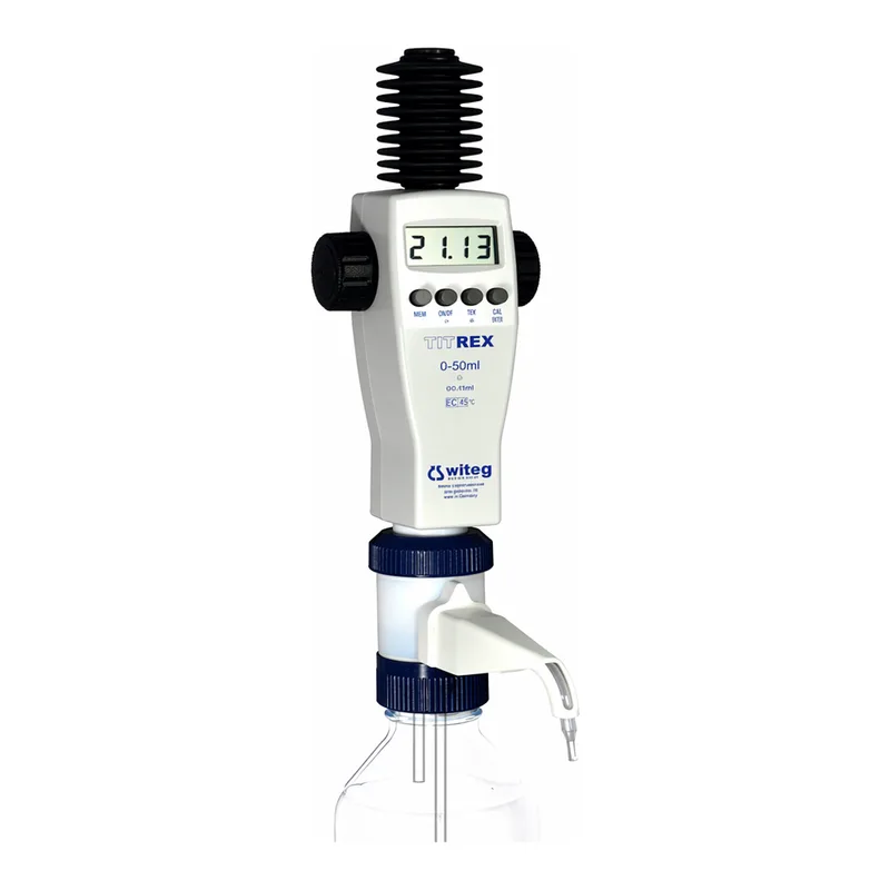Daihan Science “witeg” Digital Burette, TITREX Bottle-top, Titration and Dosing Applications,