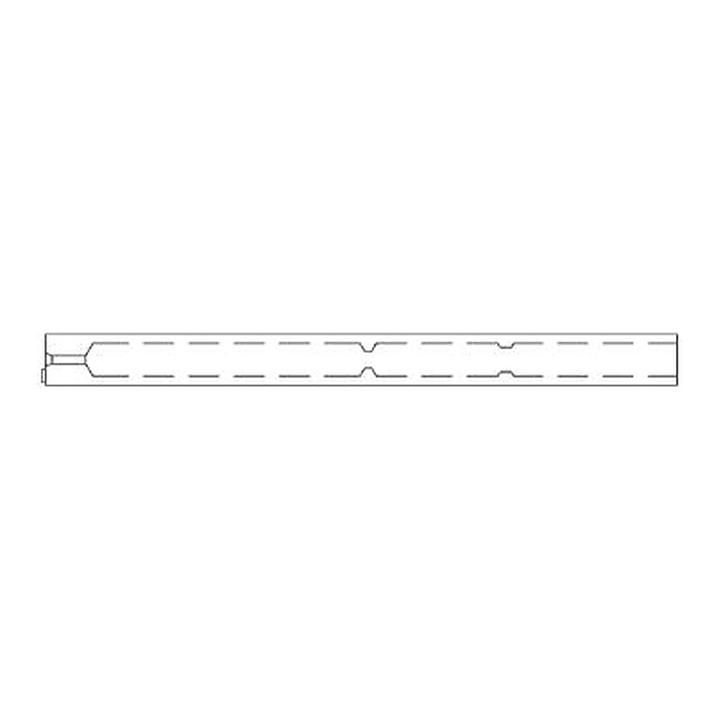 Restek Low Pressure Drop Precision Liner, 4 mm x 6.3 x 78.5 for Agilent GCs Siltek Deact, 5-pk.
