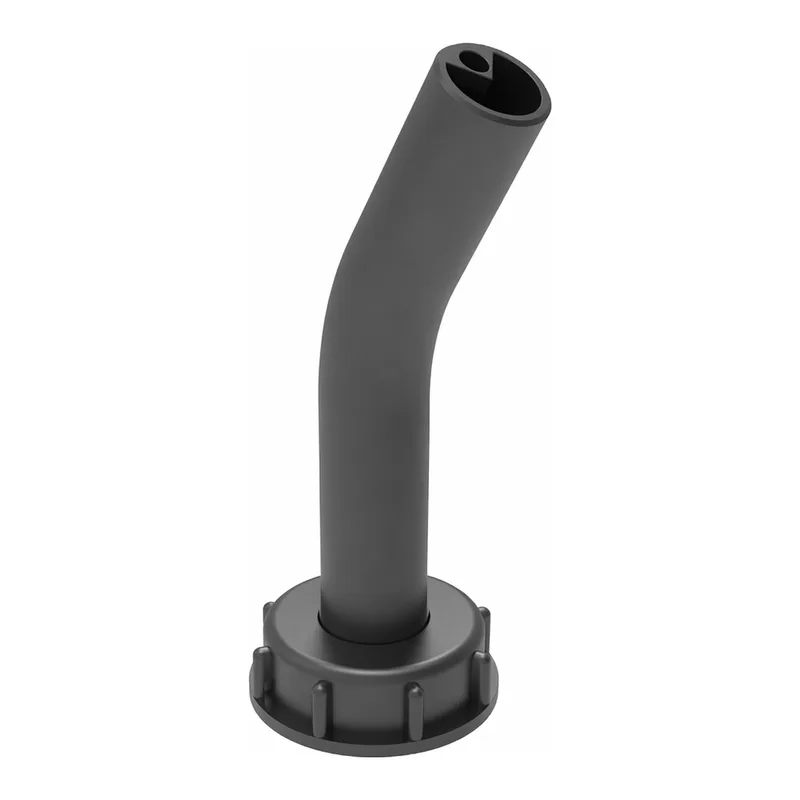 Restek Safety spout, S60/61, PE-HD electrostatic conductive, rigid, with vent