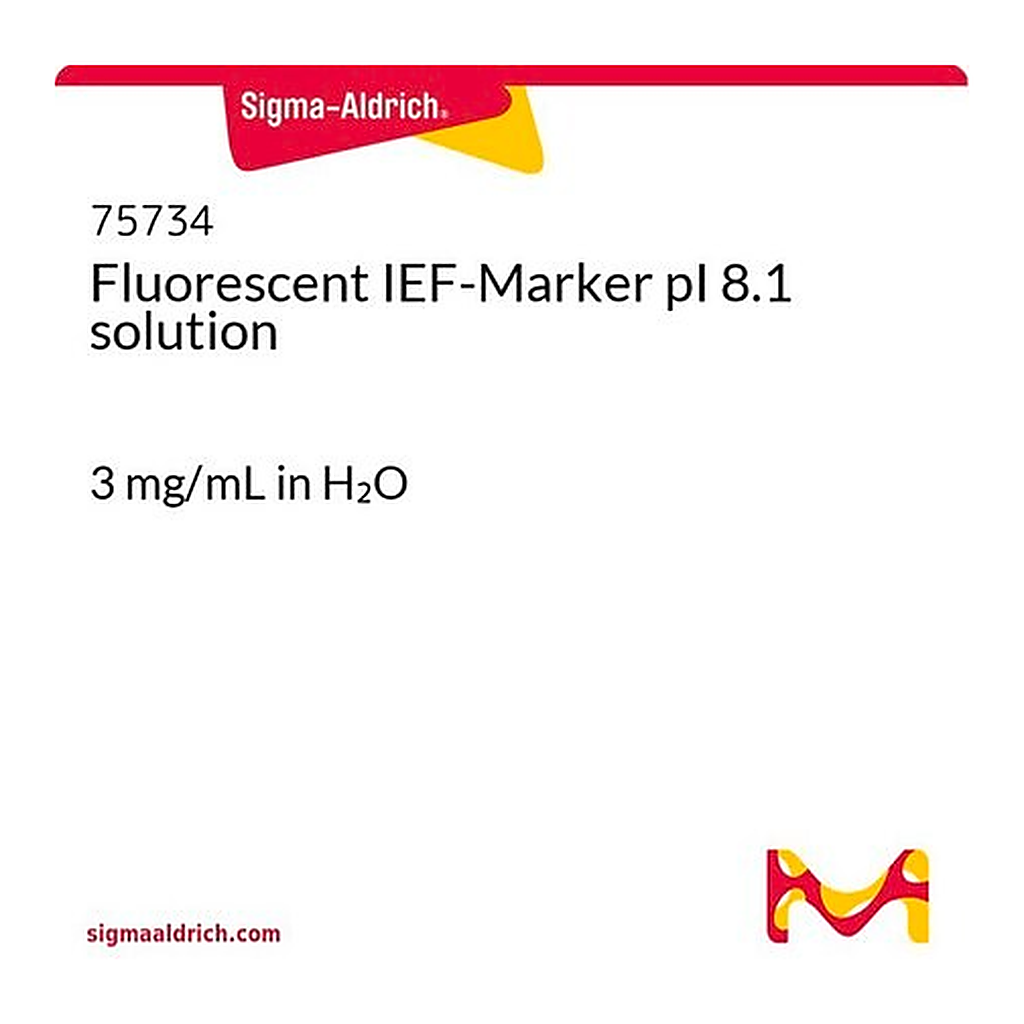 Merck Fluorescent IEF-Marker pI 8.1 solution
