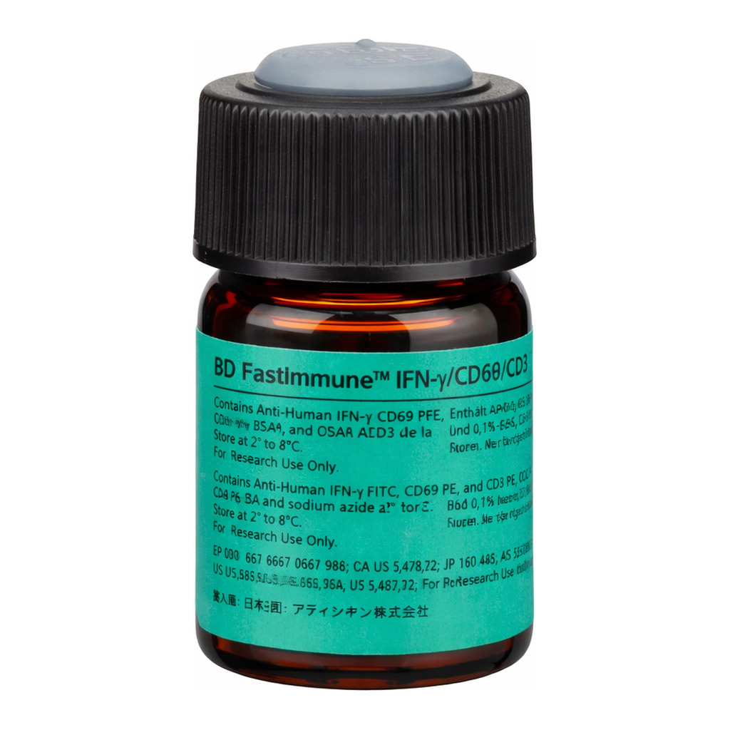 BD Antibody Cocktail (IFN-γ FITC, CD69 PE, CD4 PerCP-Cy5.5, CD3 APC)