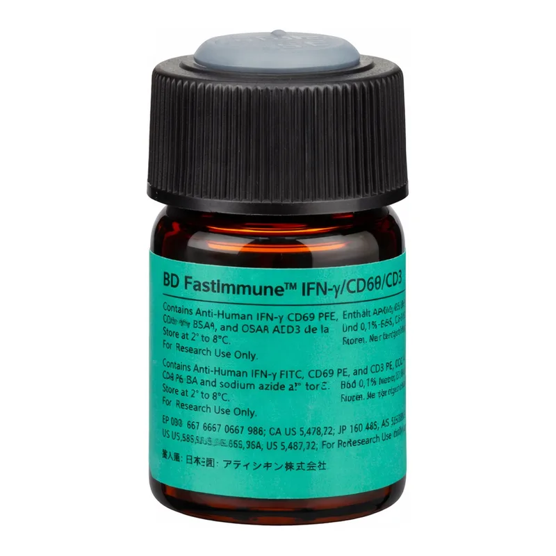 BD Antibody Cocktail (IFN-γ FITC, CD69 PE, CD4 PerCP-Cy5.5, CD3 APC)