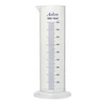 Merck Azlon Squat Form Cylinder with Molded Graduation with blue over print