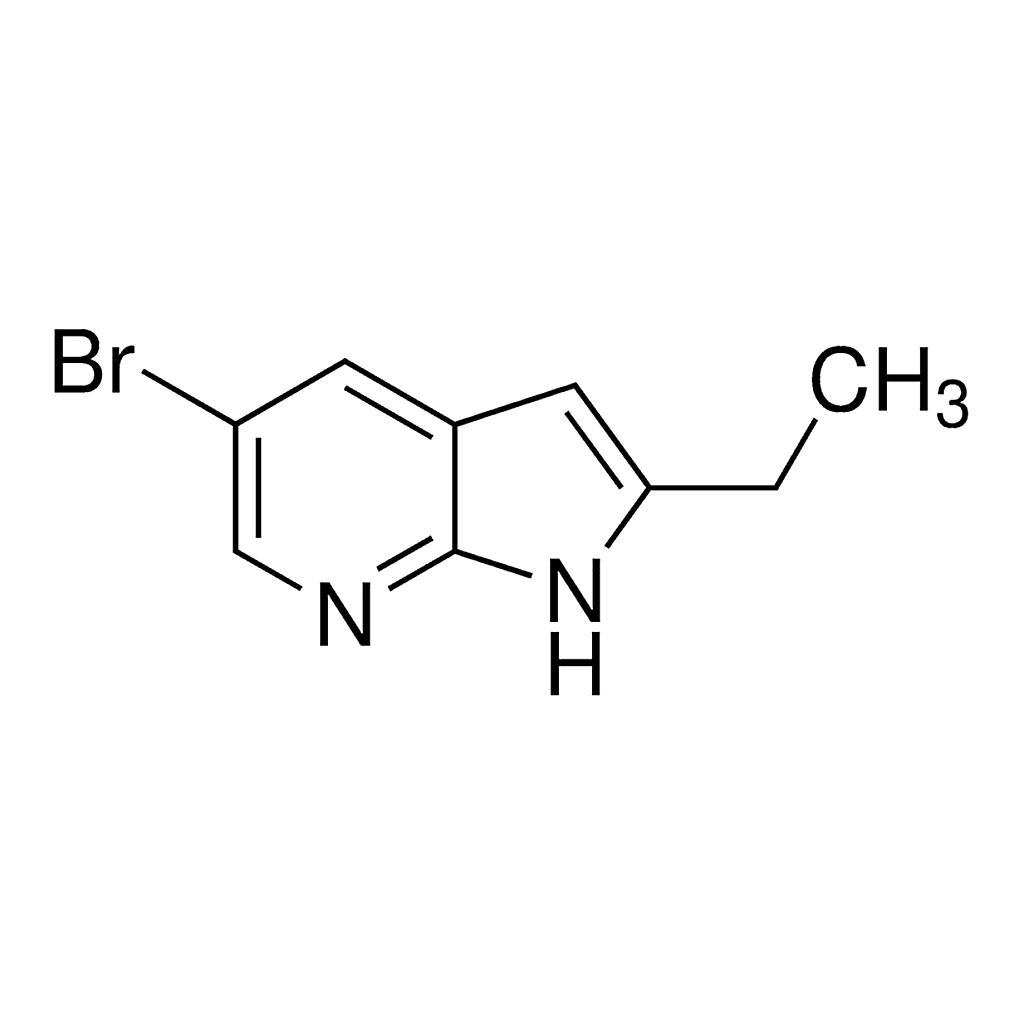 Merck 5-Bromo-2-ethyl-1H-pyrrolo[2,3-b]pyridine