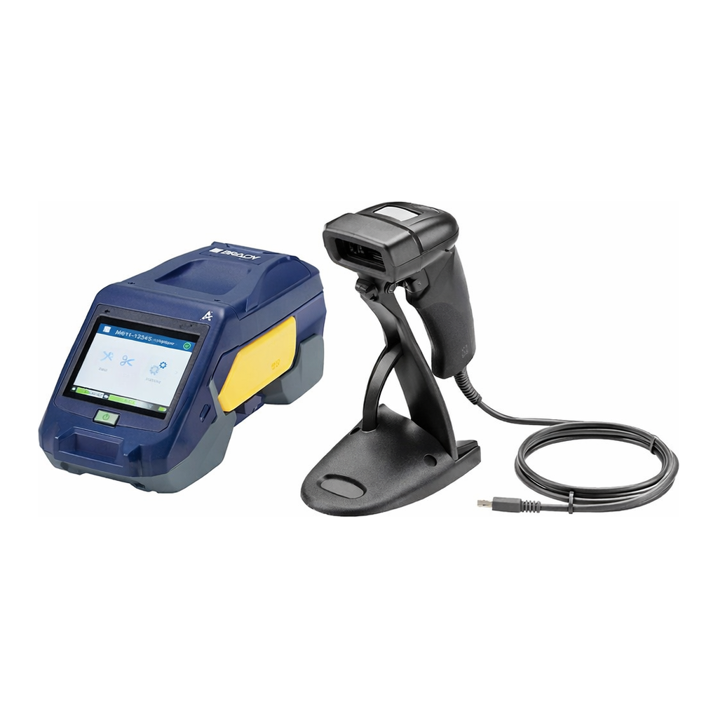 Brady M611 Label Printer with CR950 Barcode Scanner and Software Kit