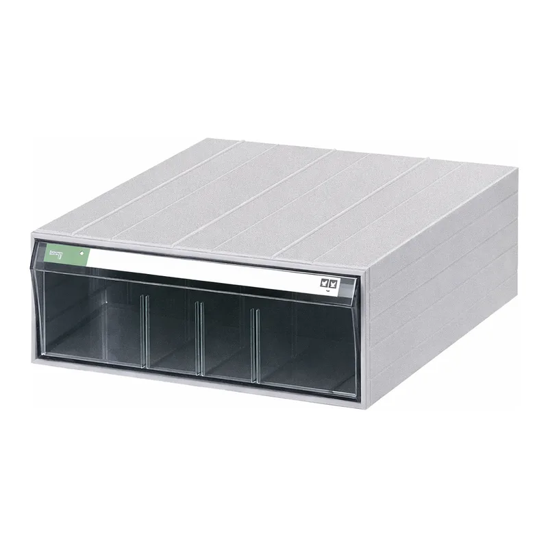 Daihan Science Brain Assembly Multiuse Box with Drawer, HIPS, -10℃+70/80℃, 중형 조립식 부품 박스