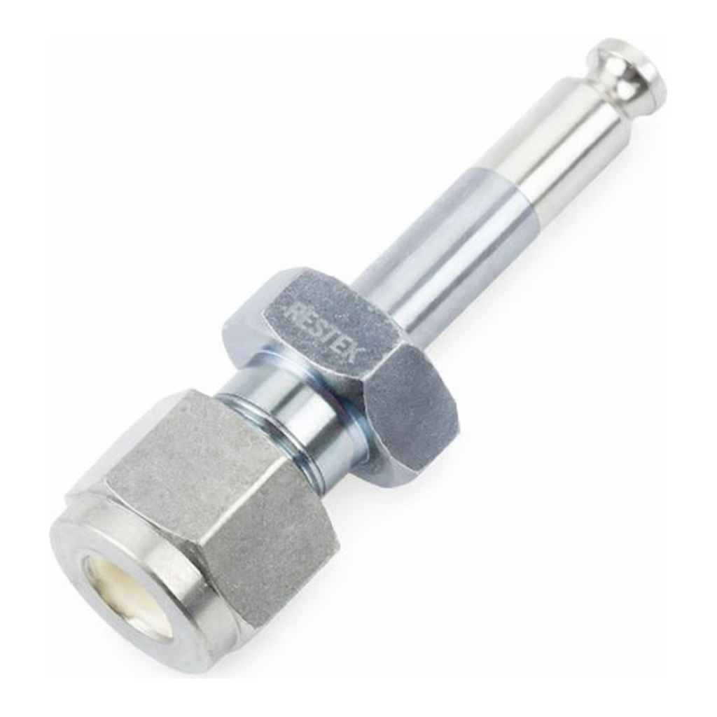Restek RAVEqc Male x 1/4" Compression Siltek Treated
