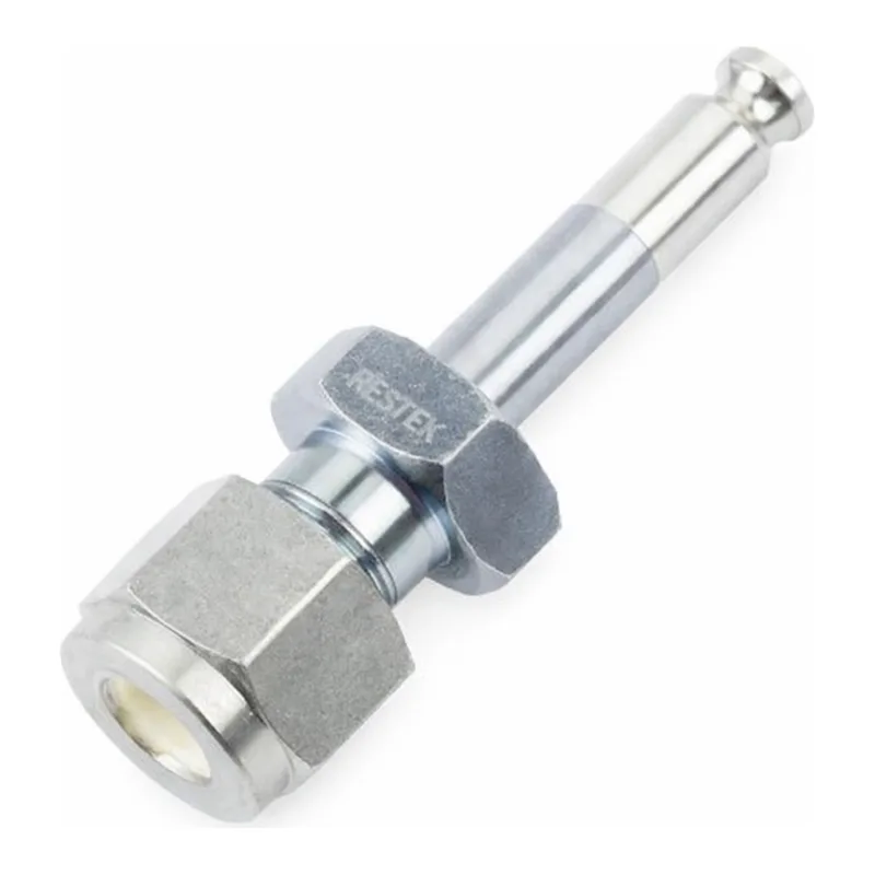 Restek RAVEqc Male x 1/4" Compression Siltek Treated