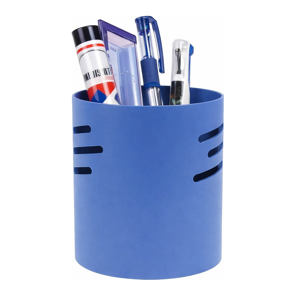 OFFICENEX 아카데미 펜꽂이 MW-605 청색(Φ80x95mm)