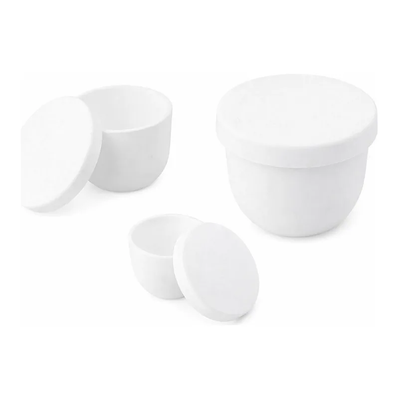 AS ONE Alumina Crucible and Lid, 알루미나 도가니·뚜껑