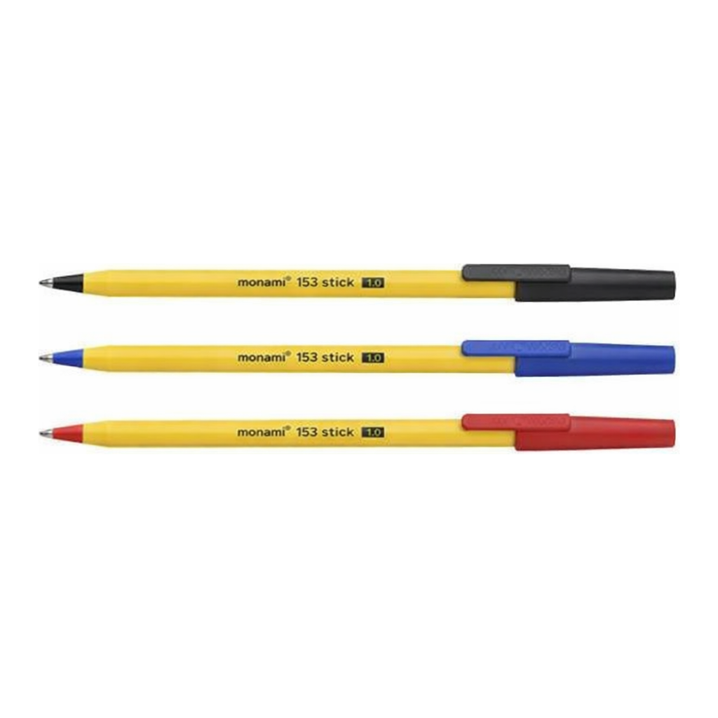 OFFICENEX [장기품절]
뉴 모나미 153스틱볼펜(1.0mm,흑색/12EA)