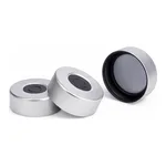 Agilent Hdspc Al crmp cap, PTFE/btyl, 20mm,100PK