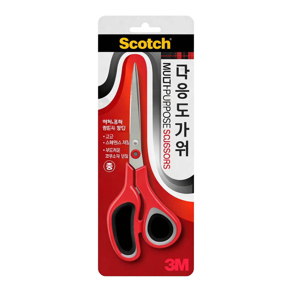 OFFICENEX 3M 스카치다용도가위(중/17.8cm)