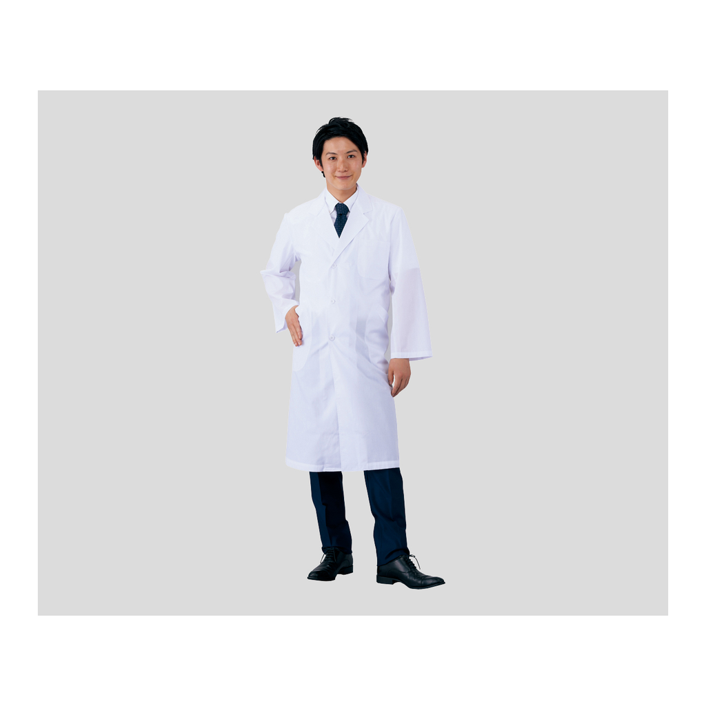 AS ONE White Coat for Laboratory (for Men), 실습 백의(남성용)