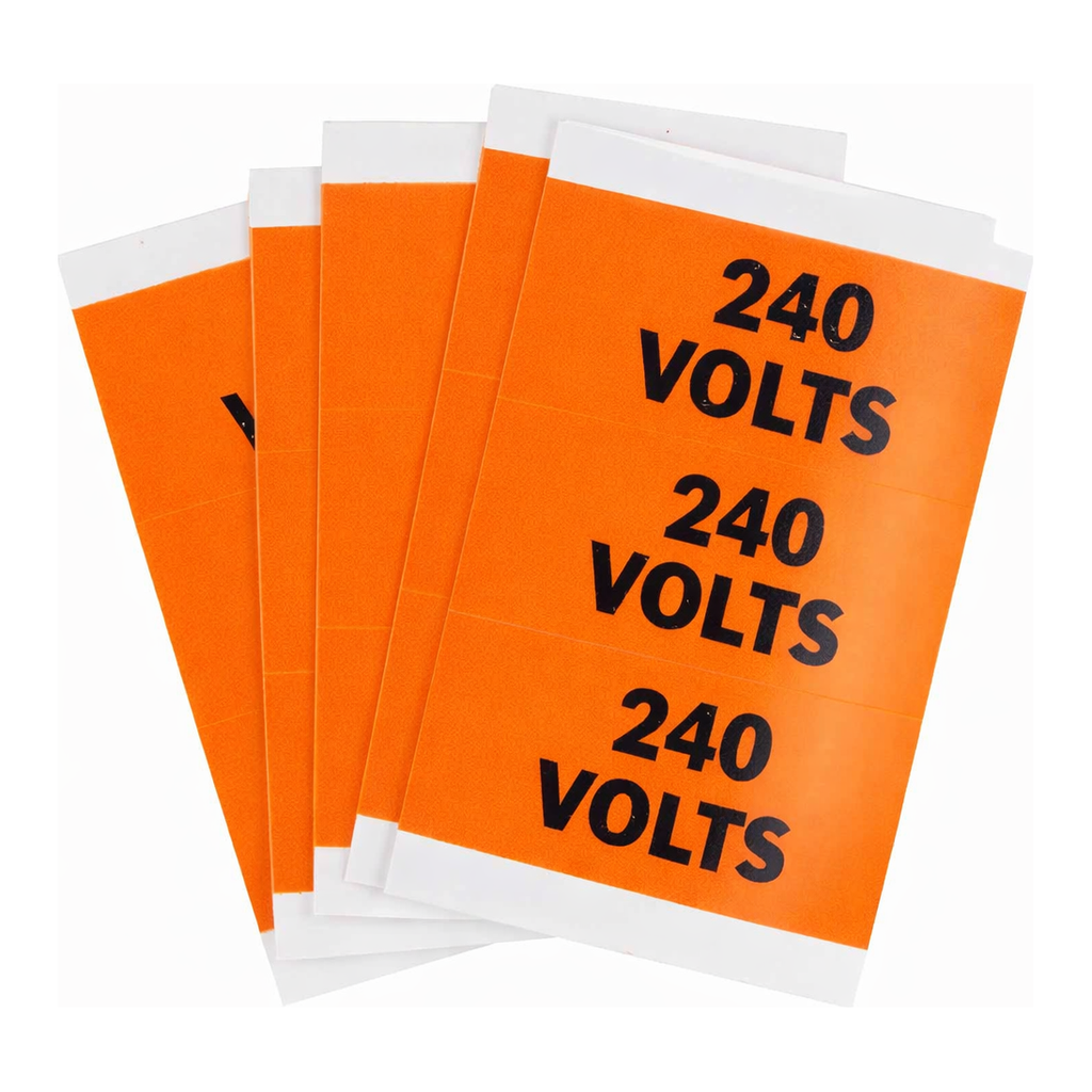 Brady Porta-Pack 240 VOLTS Labels
