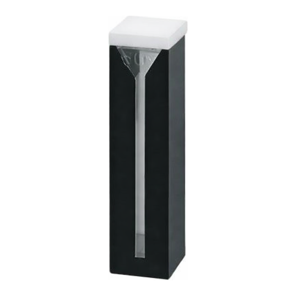 AS ONE ASLAB Quartz Cell (Semi-Micro Black 2 Surfaces Transparent)　Q-134