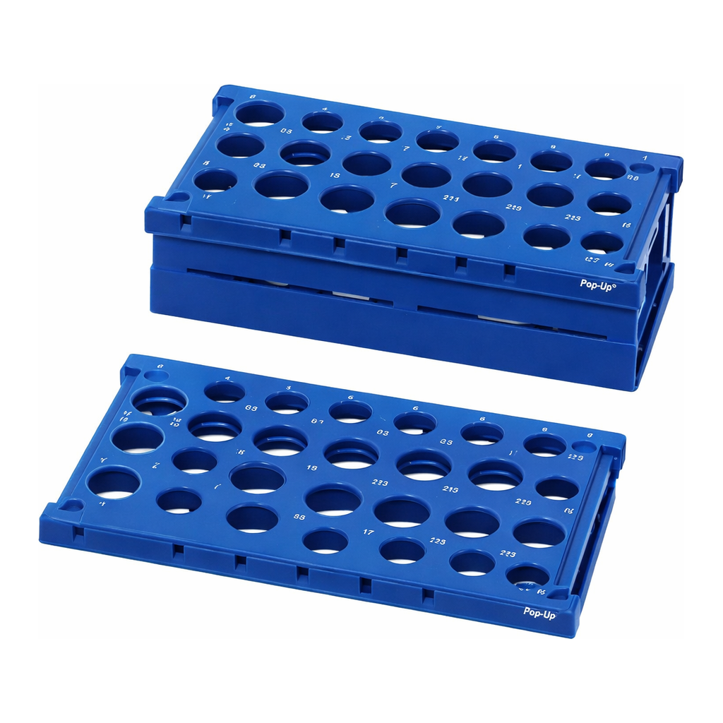 AS ONE Folding Rack For Tube Centrifuge 15mL x 21 Pcs 50mL x 12 Pcs Blueand others