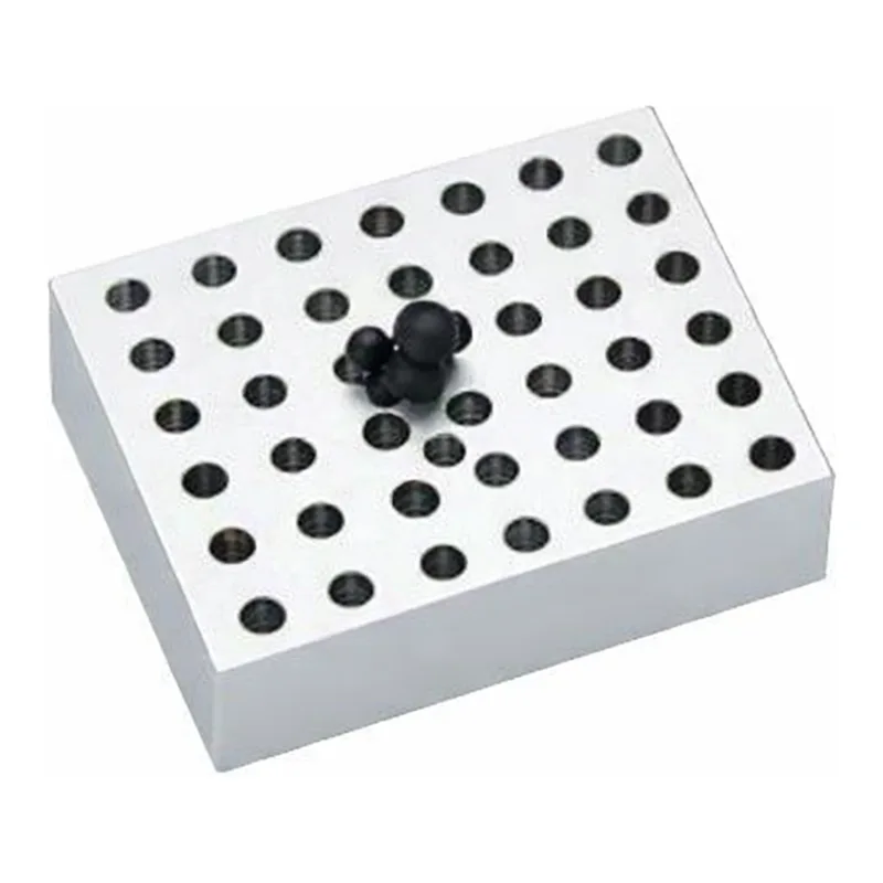 AS ONE Microtube Aluminum Block
