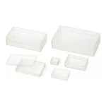 AS ONE ABS Uncharged Square Case Type 36 x 36 x 14mm 50 Pcsand others