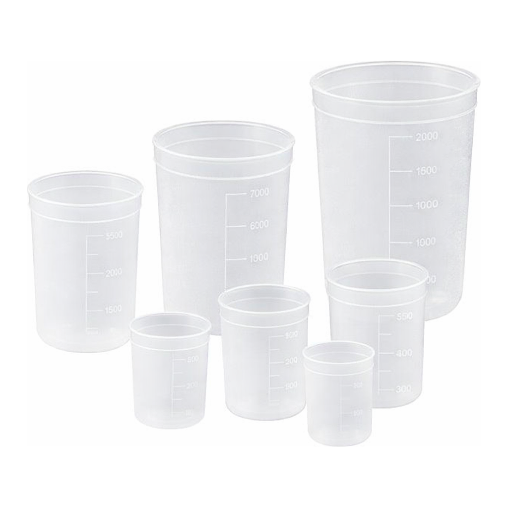AS ONE Disposable Cup (Blow Molding) 100mL 1000 Piecesand others