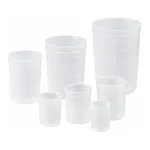 AS ONE Disposable Cup (Blow Molding) 100mL 1000 Piecesand others