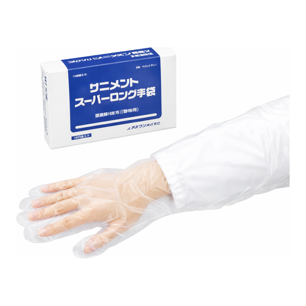 AS ONE SANIMENTSuper Long Glove 120 Pcs