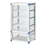 AS ONE Standard Desiccator BG 574 x 517 x 1020mm Reinforced Plastic Shelf With Rubber Feetand others