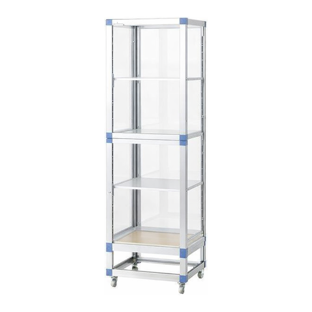 AS ONE Standard Desiccators Jumbo 574 x 517 x 1765mm Reinforced Plastic Shelfand others