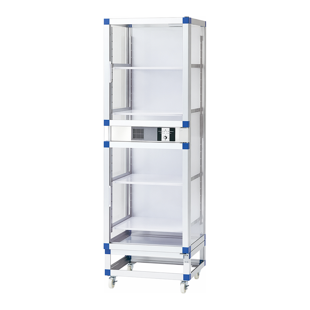 AS ONE Auto Dry Desiccator FN 574 x 524 x 1770mm Reinforced Plastic Shelf Board 230V±10%and others