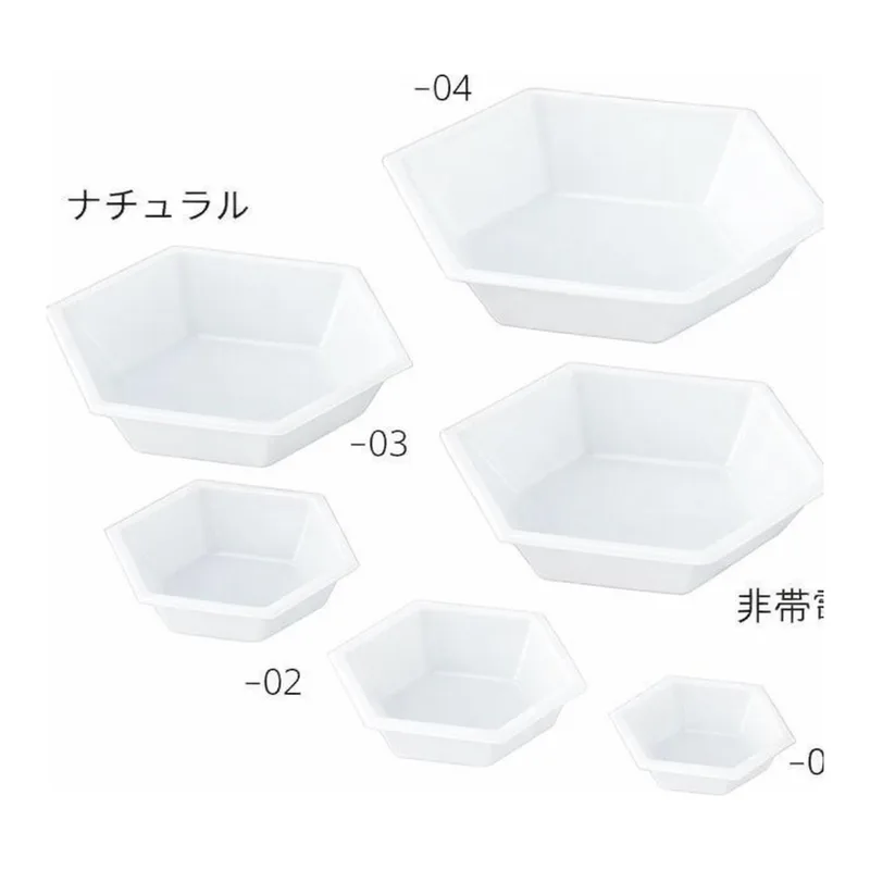 AS ONE Hexagonal Balance Tray 10mL 1000 Piecesand others