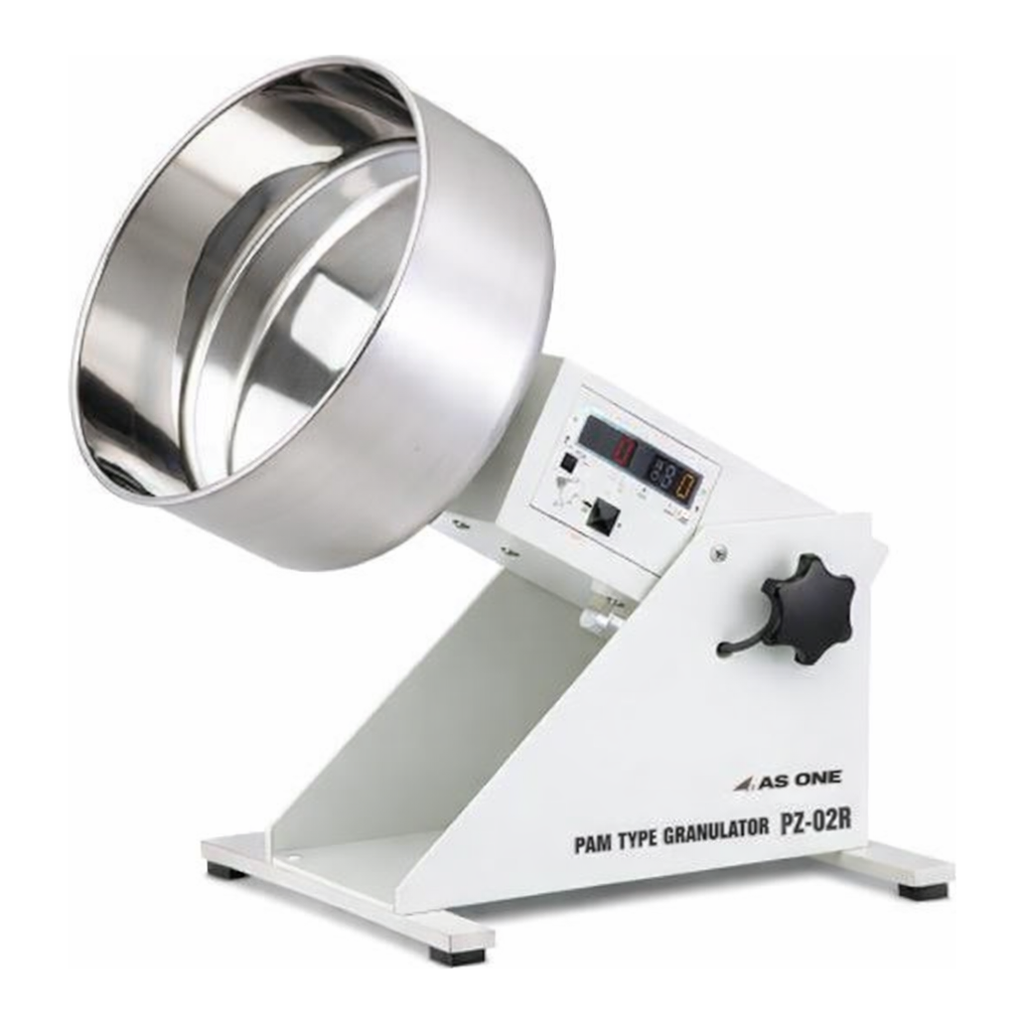 AS ONE Mid-Capacity Pan Pelletizerand others