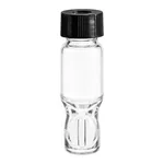 Waters TruView pH Control LCMS Certified Clear Glass, 12 x 32 mm, Screw Neck Vial, Total Recovery, with Cap and preslit PTFE/Silicone Septum, 1.5 mL Volume, 100/pk