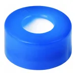 Waters Blue, 12 x 32 mm Snap Neck Cap and Preslit PTFE/Silicone Septum, 100/pk