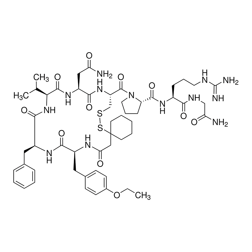 Merck [beta-Mercapto-beta,beta-cyclopentamethylenepropionyl1, O-Et-Tyr2, Val4, Arg8]-Vasopressin