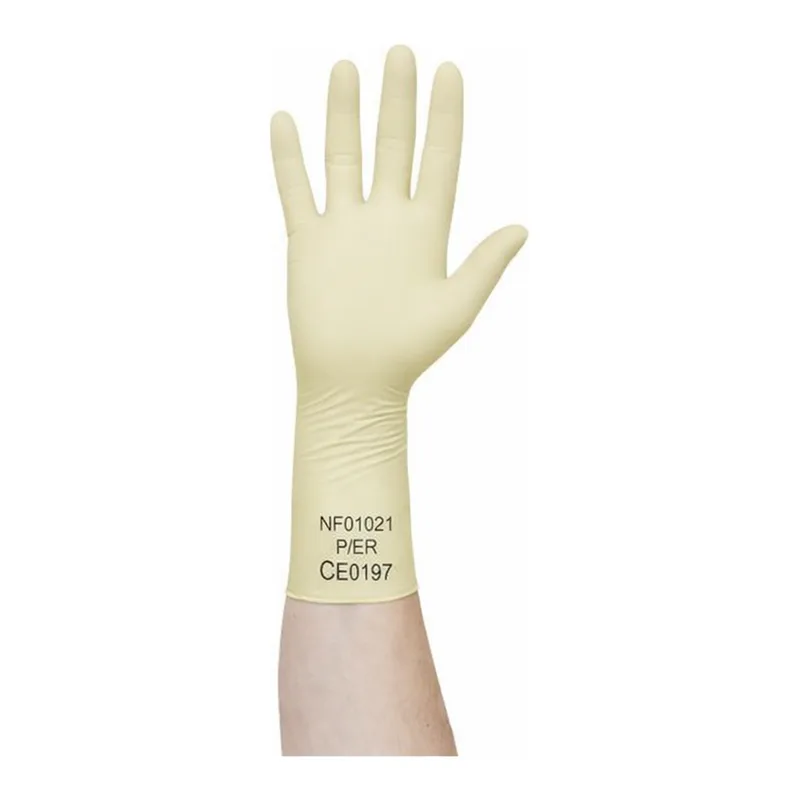 HALYARD PUREZERO HG3 Cream Latex Gloves