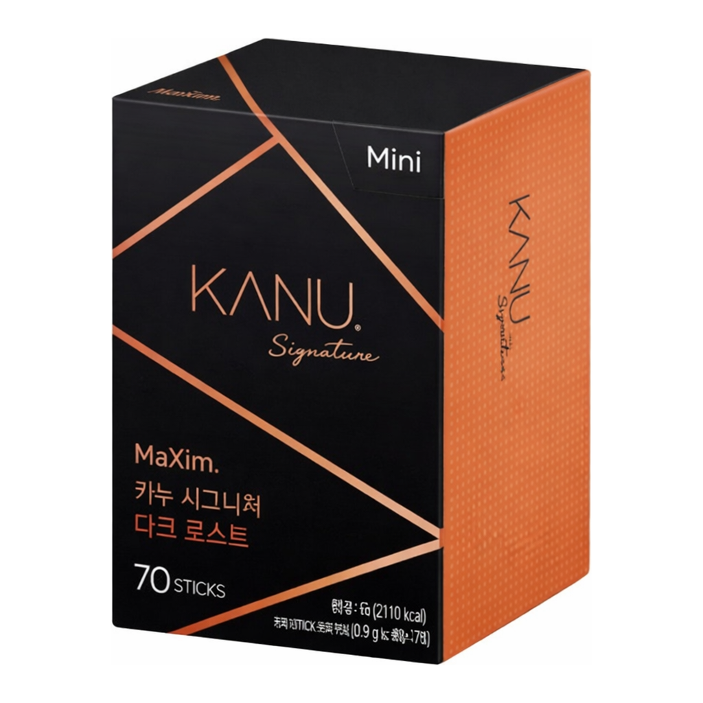 OFFICENEX 맥심 카누 미니 시그니처 다크로스트(0.9g*70T/동서식품)