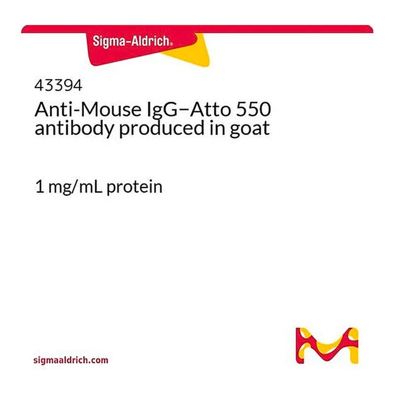 Merck Anti-Mouse IgG-Atto 550 antibody produced in goat