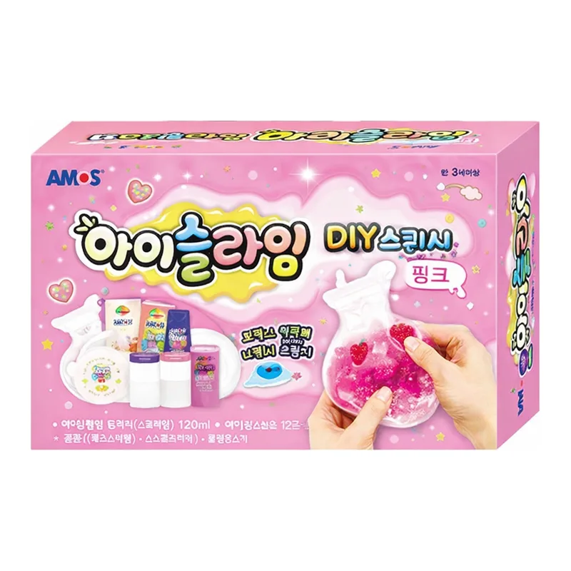 OFFICENEX 아이슬라임 DIY 스퀴시 (핑크)