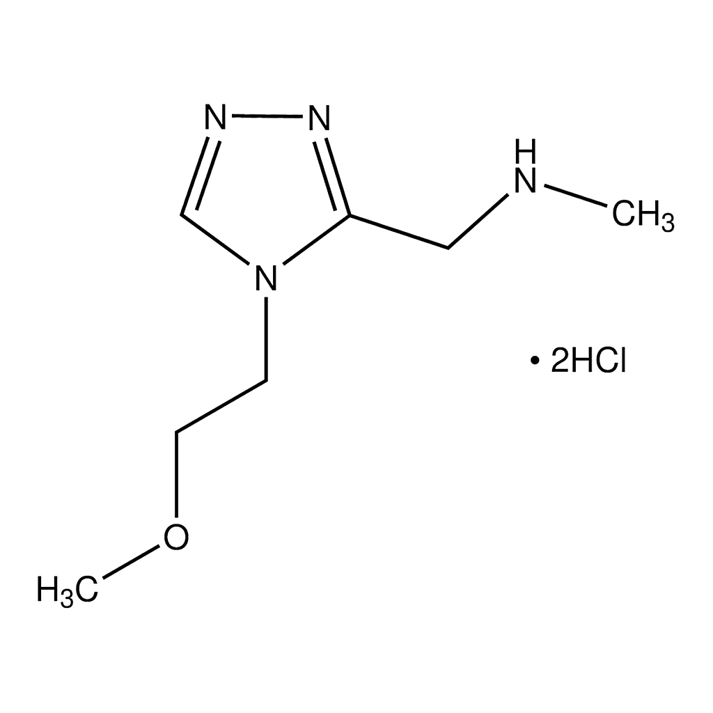 Merck 1-[4-(2-Methoxyethyl)-4H-1,2,4-triazol-3-yl]-N-methylmethanamine dihydrochloride