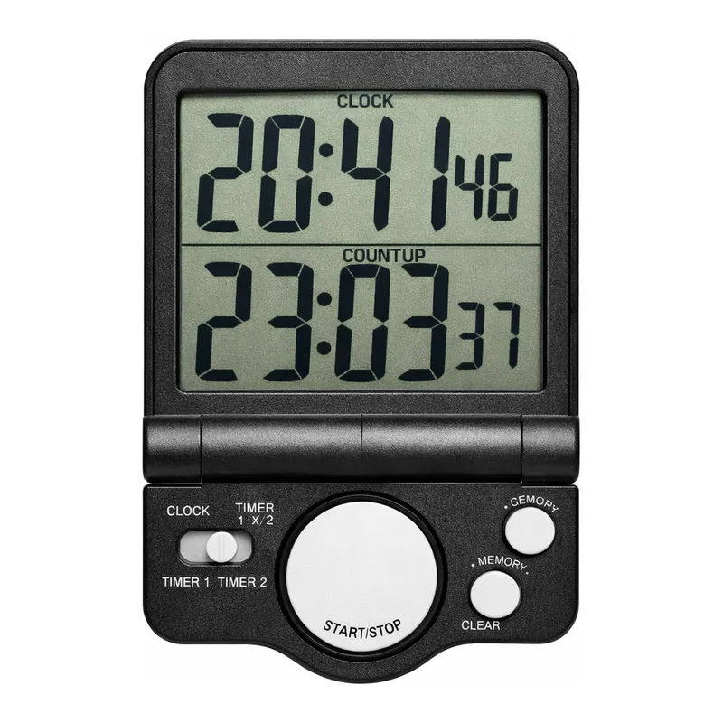 Thermo Fisher Scientific Cole-Parmer Dual-Display 2-Channel Jumbo-Digit Digital Clock/Timer