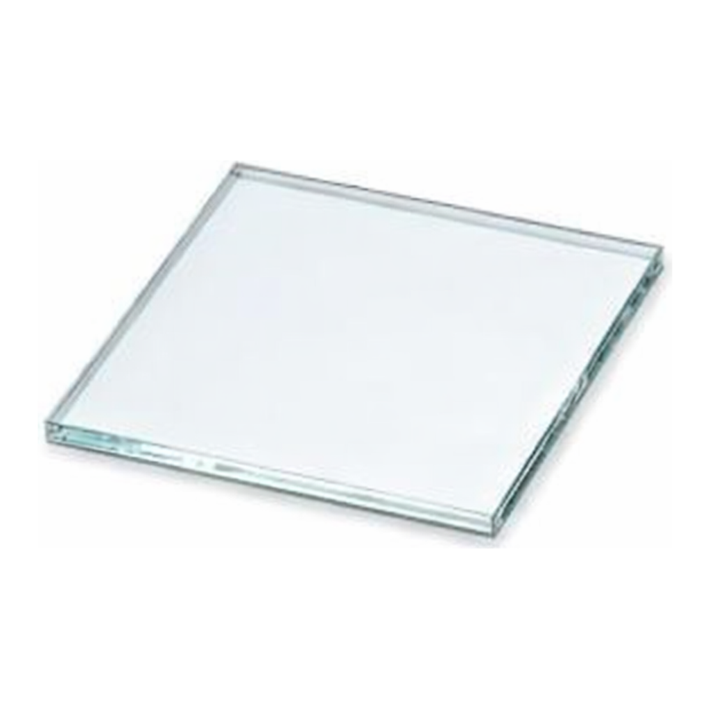 AS ONE Glass Square Blue Plate(Soda Glass) Thickness 2.0mm, 각형 유리 청판(소다 유리) 두께 2.0mm
