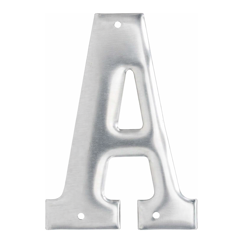 Brady 3" Aluminum Embossed Numbers and Letters