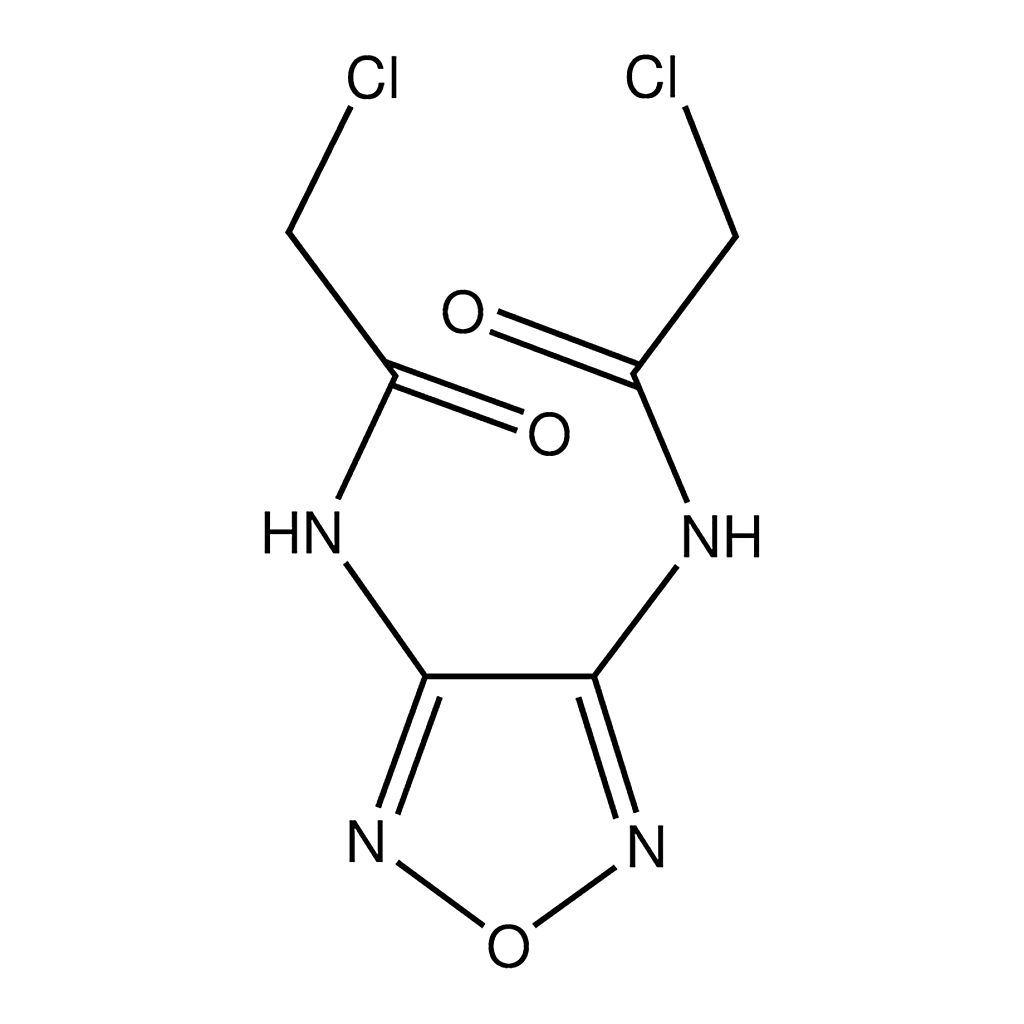 Merck N,N'-(1,2,5-Oxadiazole-3,4-diyl)bis(2-chloroacetamide)