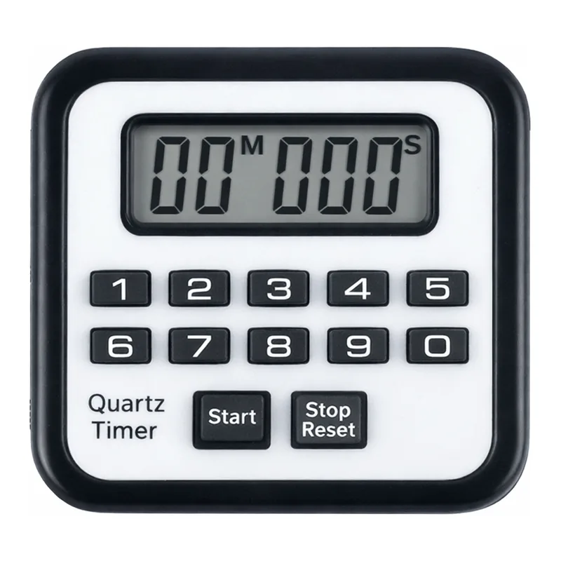 Daihan Science ETL Digital Timer/Stopwatch, 100min 39sec, 1sec~99min 99sec<br>With Count-Up/Do