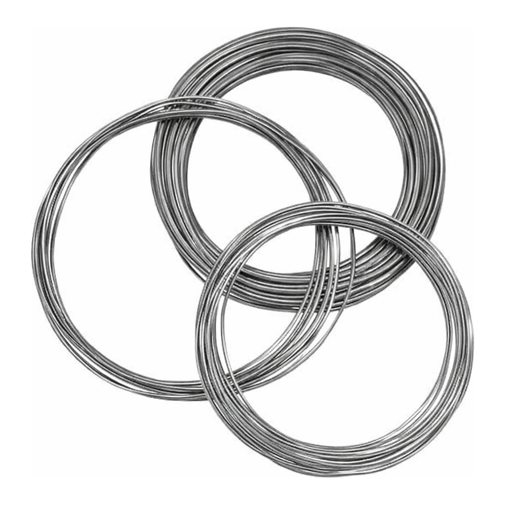 Restek Silcosteel-CR Tubing, 0.180in ID x 1/4in OD, Seamless 316L Grade, 0.035in Wall, 50ft Roll