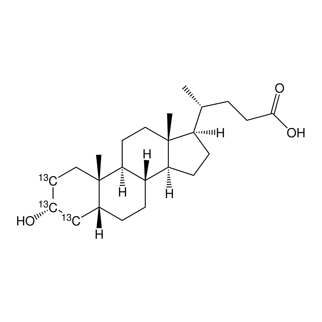Merck Lithocholic acid-3,4,23,24-13C4 solution