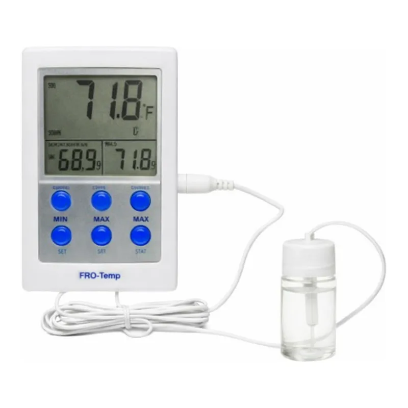 Merck SP Bel-Art(R) H-B Frio-Temp(R) Calibrated Dual Zone Electronic Verification Thermometer
