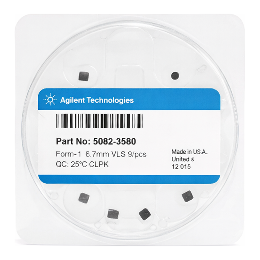 Agilent Ferrule, 0.4mm VG 2hole 0.25 col 10/PK